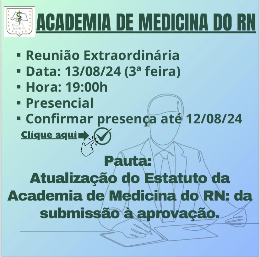 Atualização do Estatuto da Academia de Medicina do RN