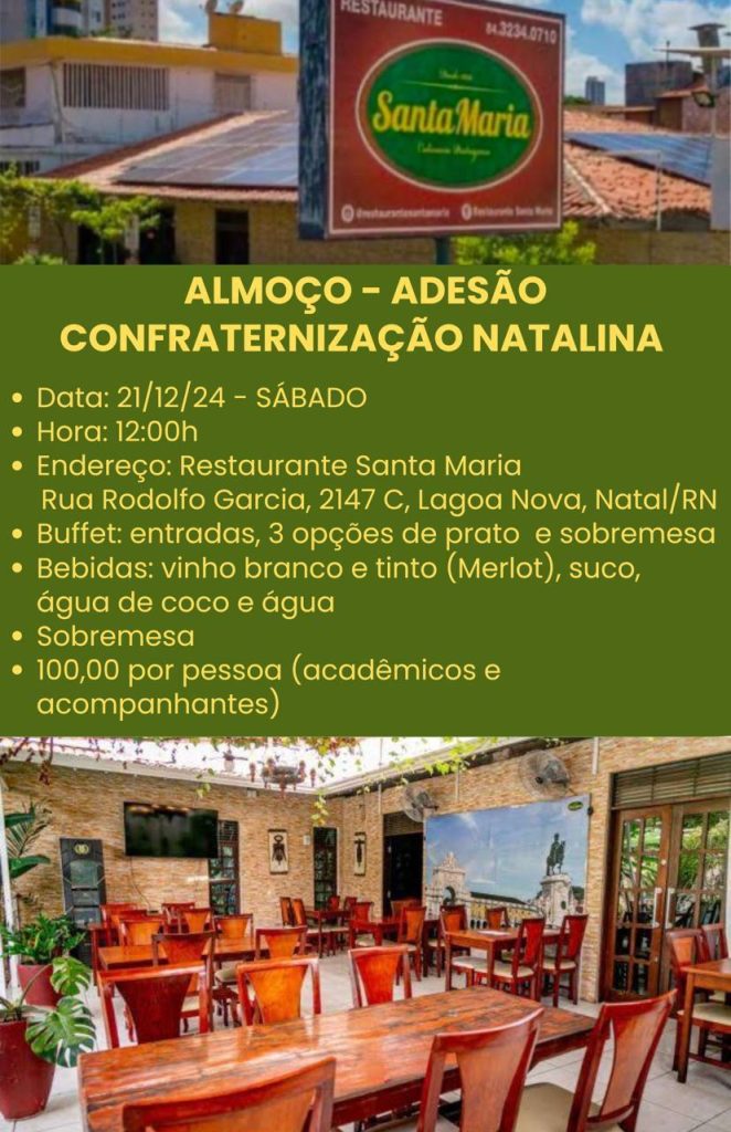Confraternização Natalina e encerramento das atividades do ano 2024 da ACADMRN